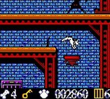 une photo d'Ã©cran de Les 102 Dalmatiens a la Rescousse sur Nintendo Game Boy Color